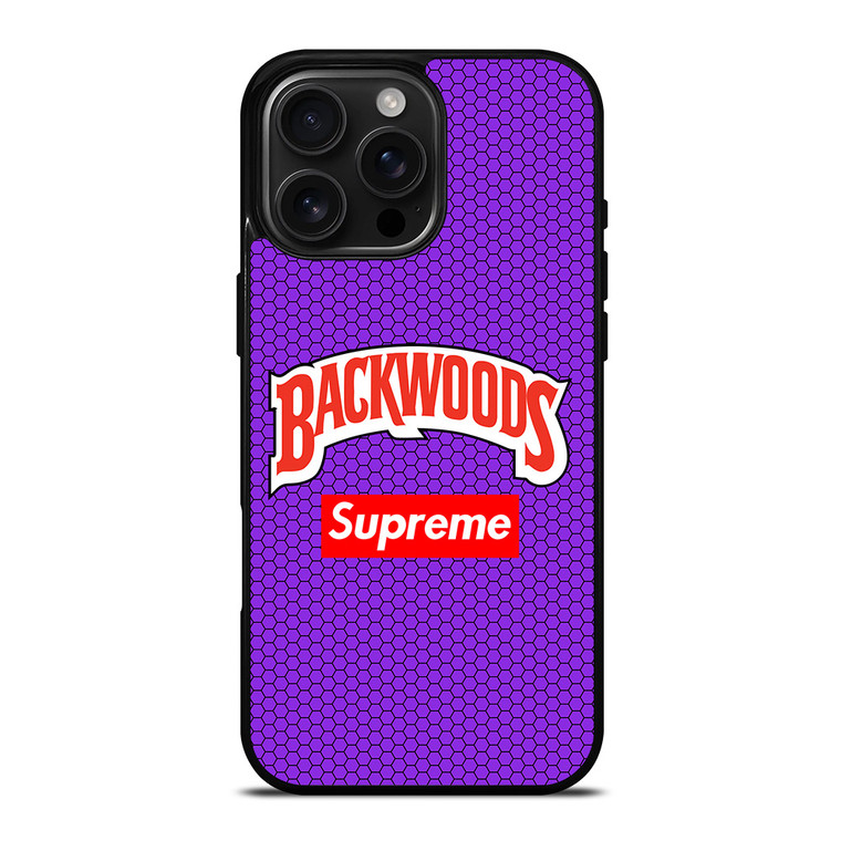 SUPREME BACKWOODS CIGARS iPhone 16 Pro Max Case