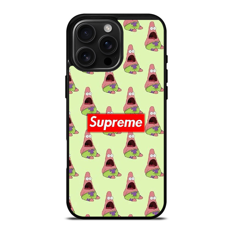 SUPREME PATRICK STAR COLLAGE iPhone 16 Pro Max Case