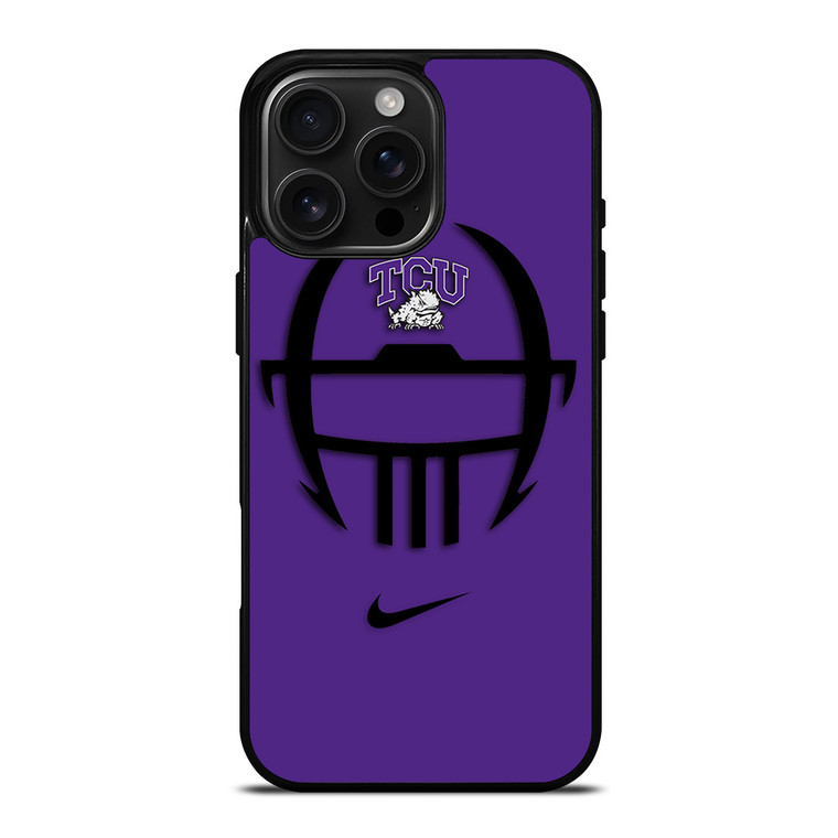 TCU HORNED FROGS FOOTBALL NIKE iPhone 16 Pro Max Case