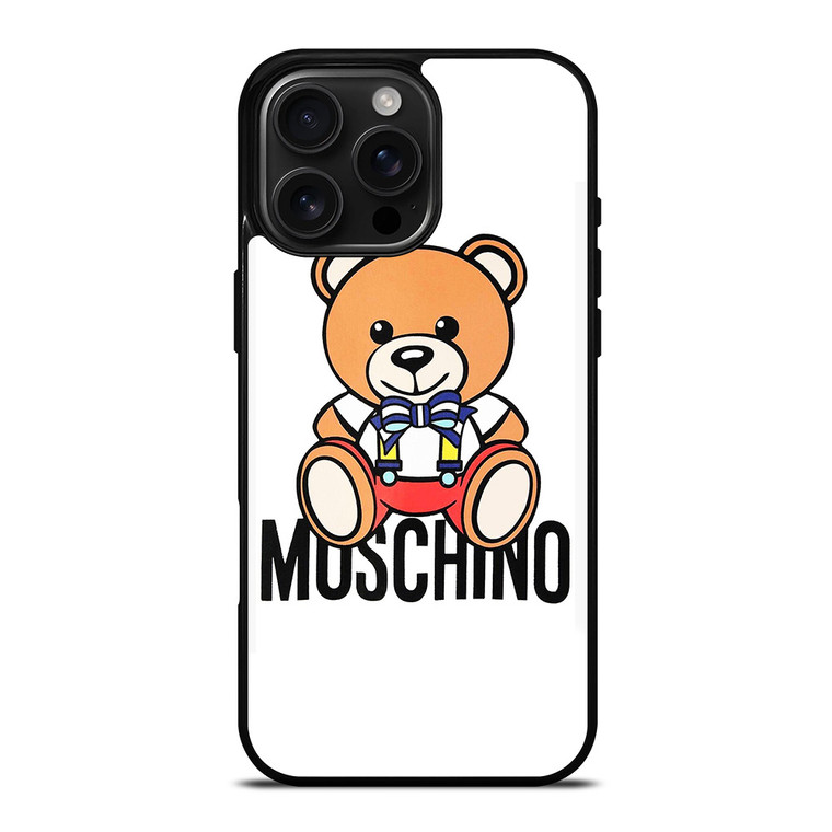 TEDDY BEAR MOSCHINO CUTE iPhone 16 Pro Max Case TEDDY BEAR MOSCHINO CUTE iPhone 16 Pro Max Case