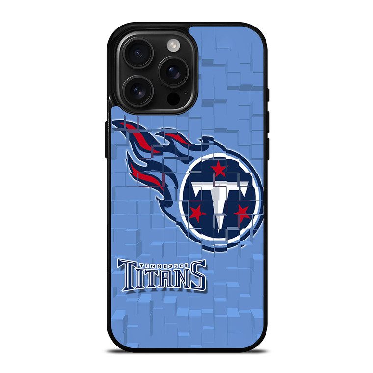 TENNESSEE TITANS LOGO FOOTBALL iPhone 16 Pro Max Case