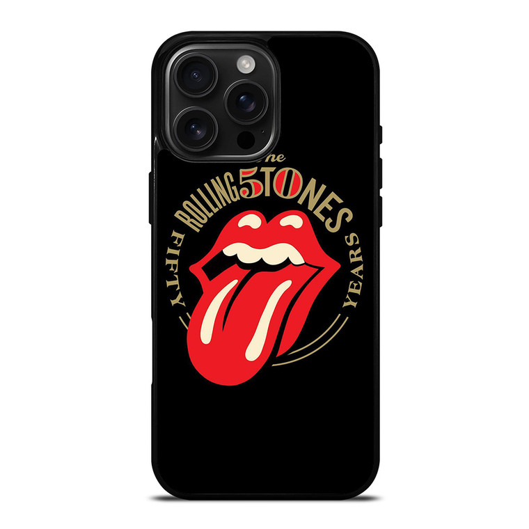 THE ROLLING STONES ROCK BAND LOGO iPhone 16 Pro Max Case