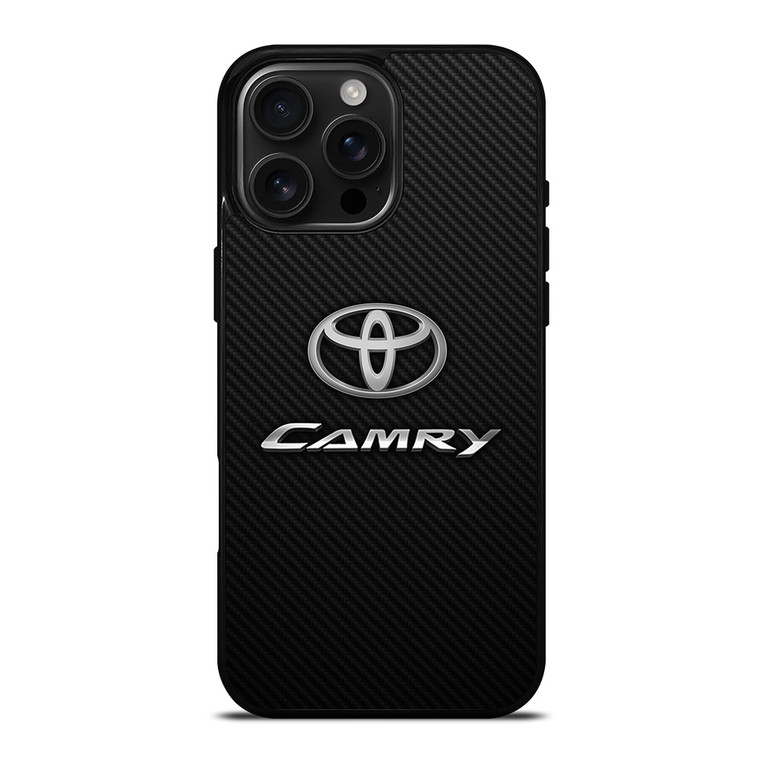 TOYOTA CAMRY CARBON LOGO iPhone 16 Pro Max Case