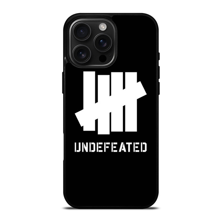 UNDEFEATED LOGO iPhone 16 Pro Max Case UNDEFEATED LOGO iPhone 16 Pro Max Case