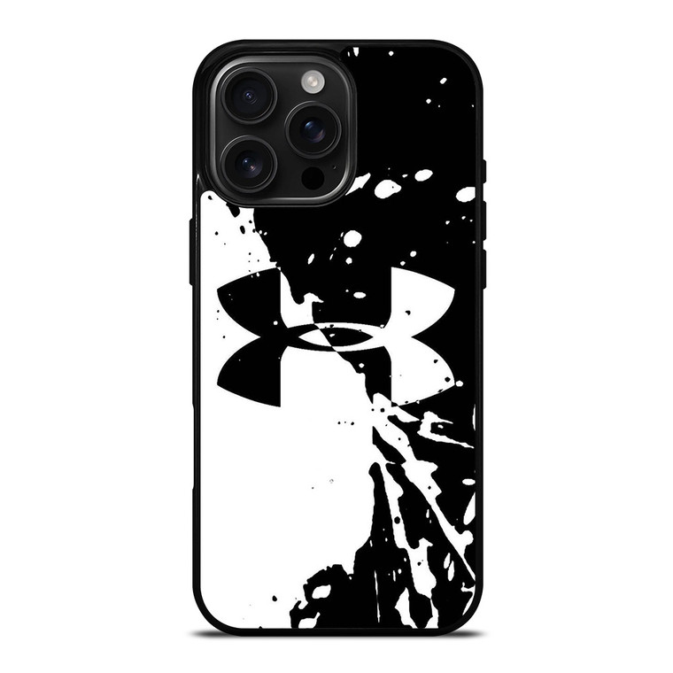 UNDER ARMOUR LOGO BLACK AND WHITE iPhone 16 Pro Max Case