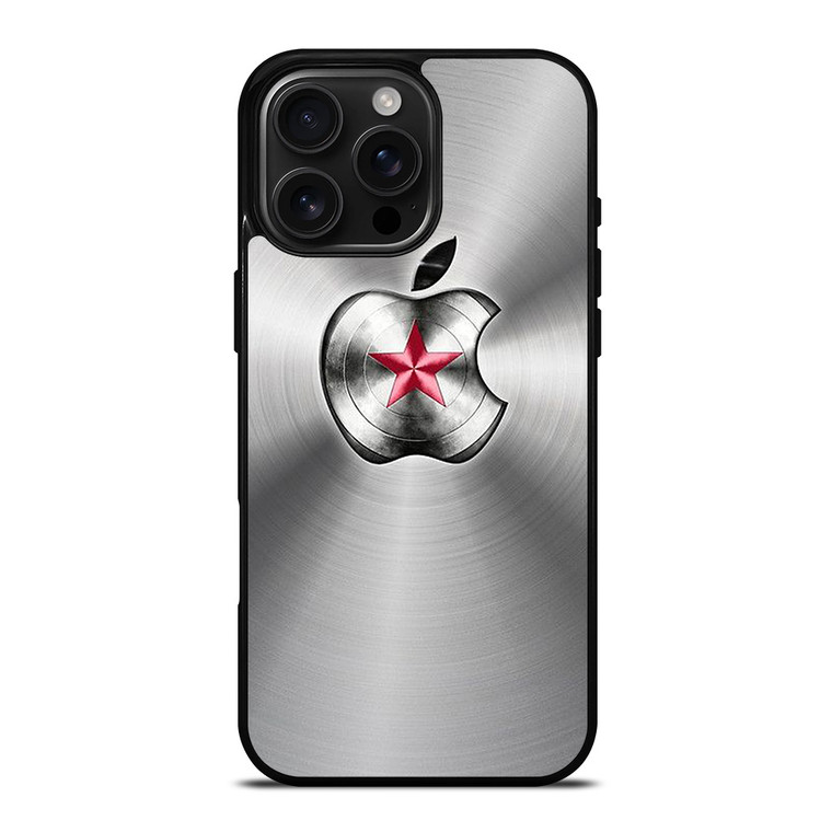 WINTER SOLDIER APPLE LOGO iPhone 16 Pro Max Case