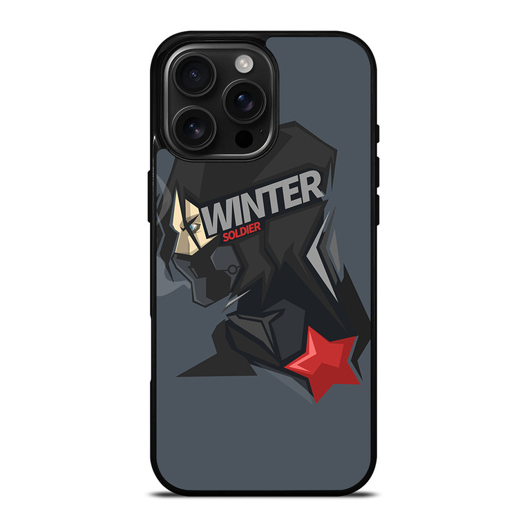 WINTER SOLDIER CLIPART iPhone 16 Pro Max Case