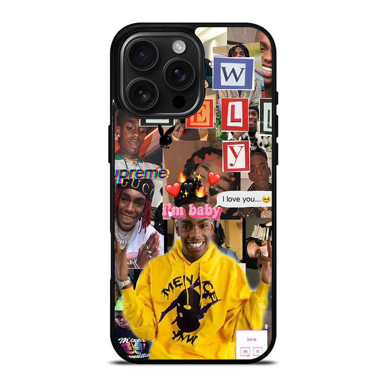 YNW MELLY RAPPER COLLAGE iPhone 16 Pro Max Case