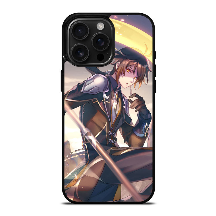 ZHONGLI GENSHIN IMPACT 2 iPhone 16 Pro Max Case