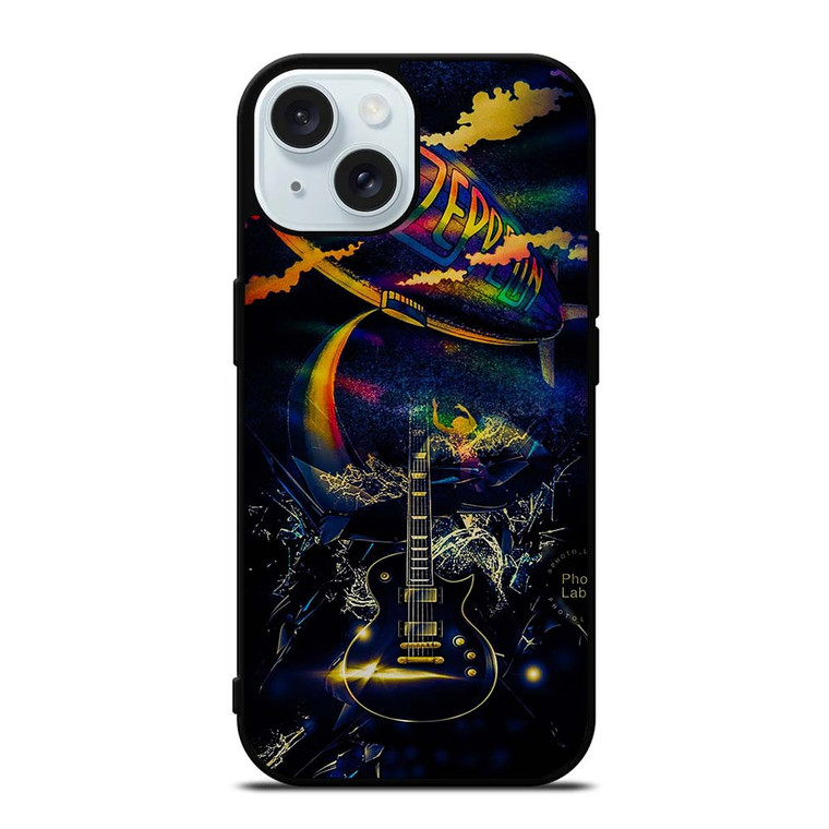 LED ZEPPELIN ARTWORK POSTER iPhone 15  Case Cover