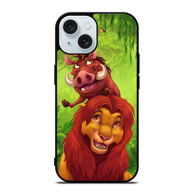 LION KING SIMBA AND FRIEND iPhone 15  Case Cover