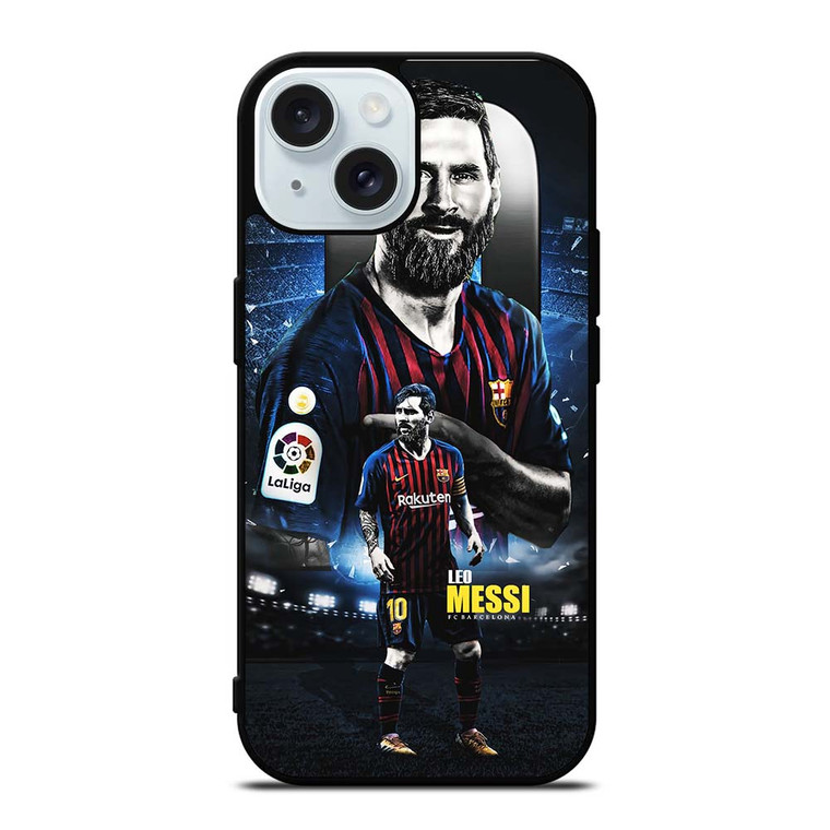 LIONEL MESSI BARCELONA FC iPhone 15  Case Cover