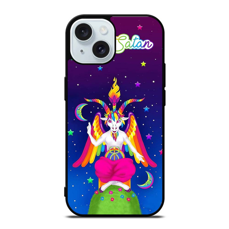 LISA FRANK BAPHOMET iPhone 15  Case Cover