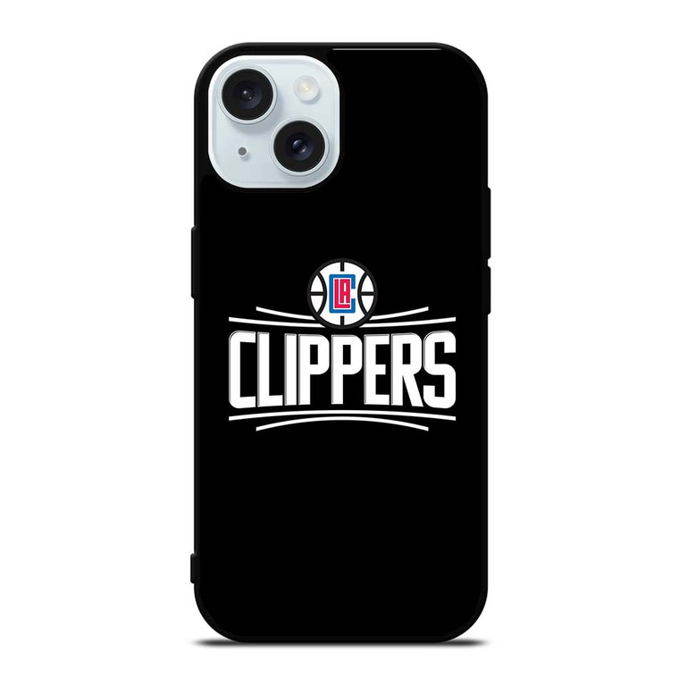 LOS ANGELES CLIPPERS NBA LOGO iPhone 15  Case Cover