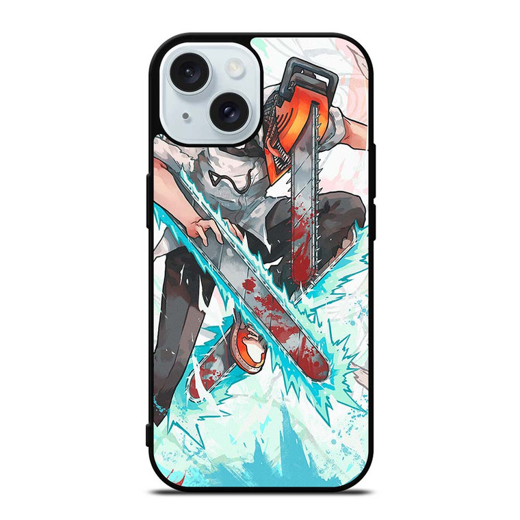 MANGA CHAINSAW MAN DENJI iPhone 15  Case Cover