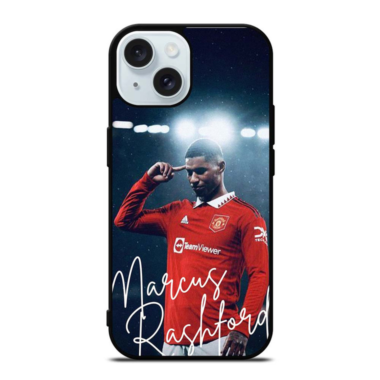 MARCUS RASHFORD MANCHESTER UNITED CELEBRATION iPhone 15  Case Cover