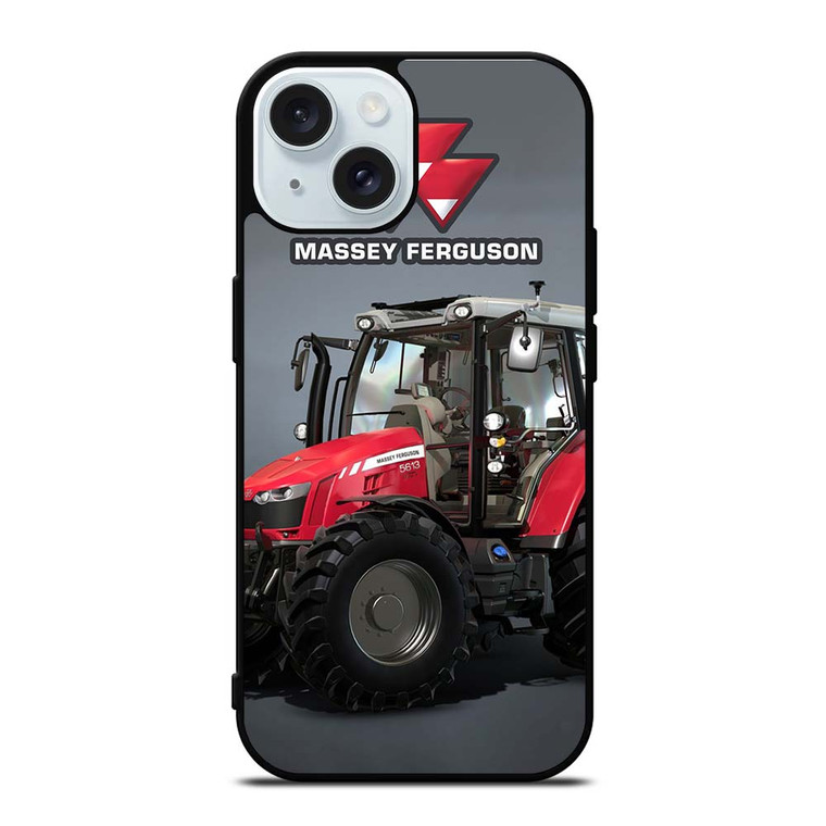 MASSEY FERGUSON TRACTOR iPhone 15  Case Cover MASSEY FERGUSON TRACTOR iPhone 15  Case Cover