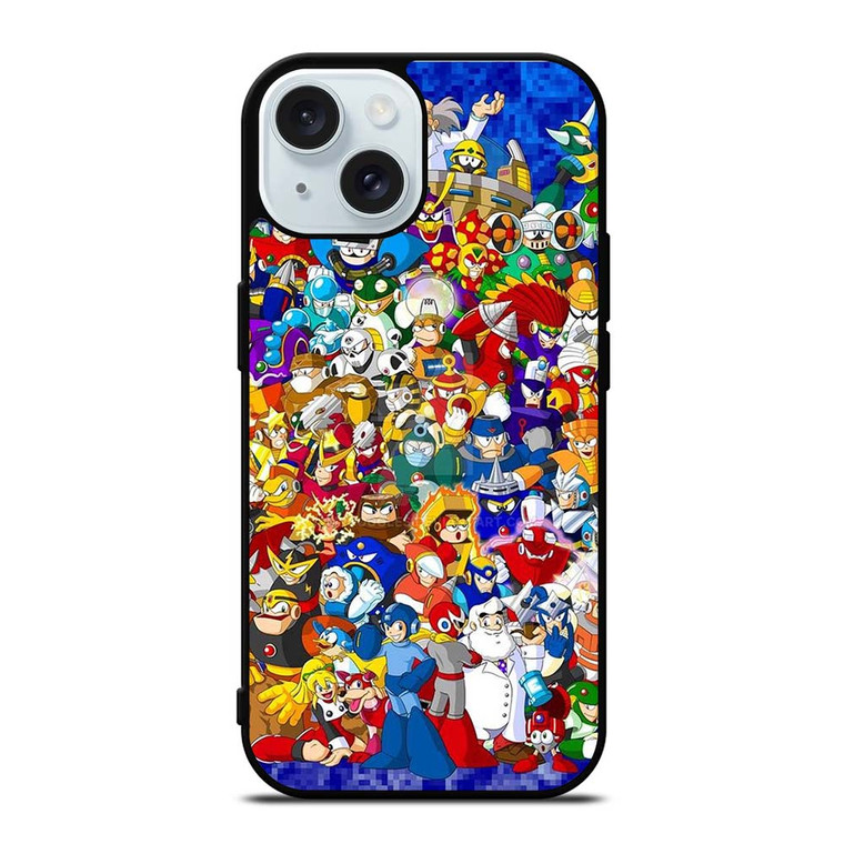 MEGAMAN X LEGACY COLLAGE iPhone 15  Case Cover