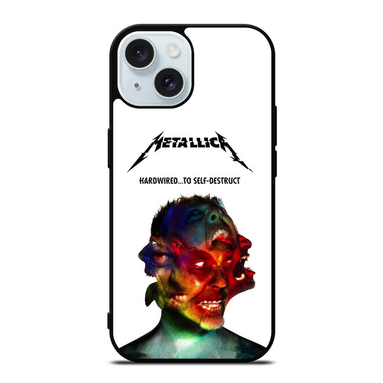 METALLICA HARDWIRED SELF DESTRUCT iPhone 15  Case Cover