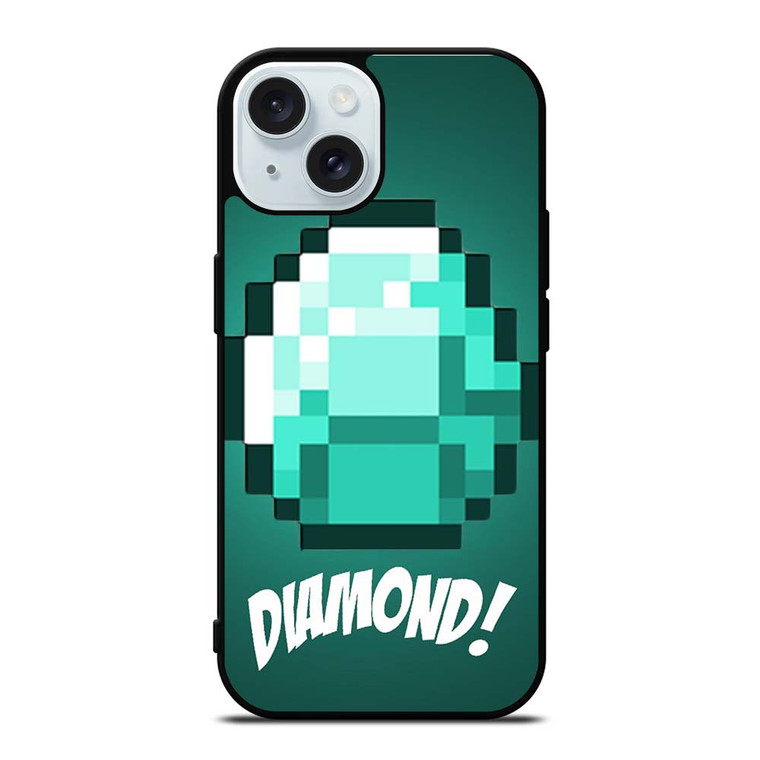 MINECRAFT DIAMOND EGG iPhone 15  Case Cover