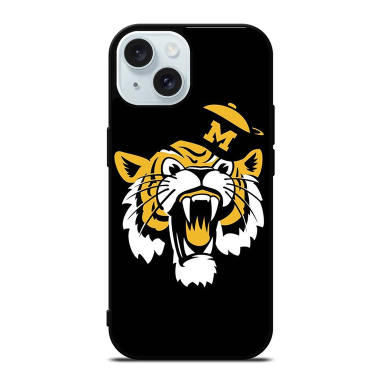 MISSOURI TIGERS HAT iPhone 15  Case Cover