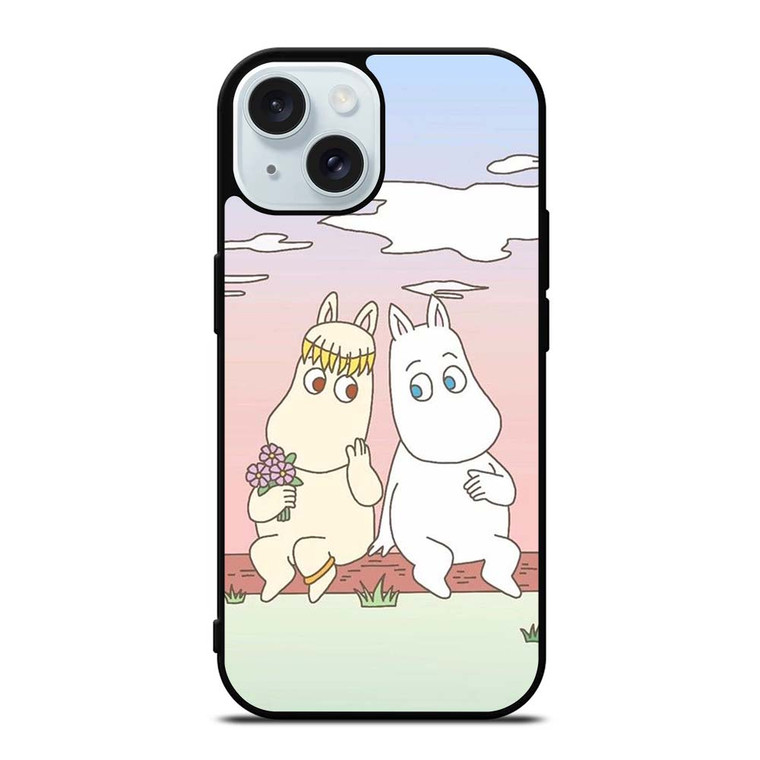 MOOMIN LOVE CARTOON  iPhone 15  Case Cover