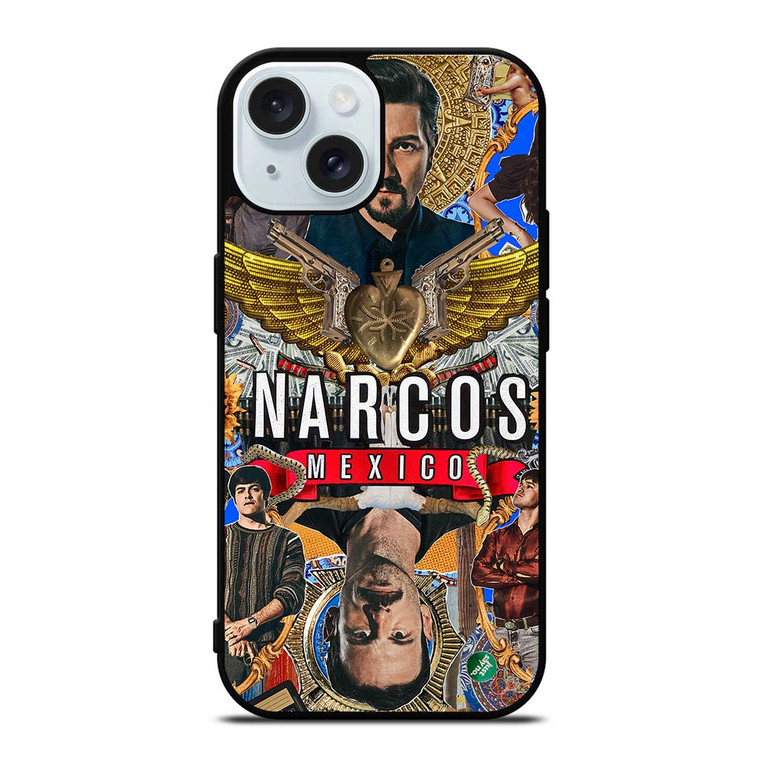 NARCOS MEXICO MOVIE POSTER ART iPhone 15  Case Cover
