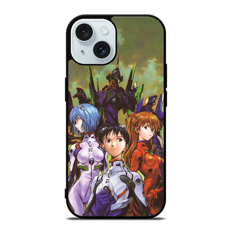 NEON GENESIS ANIME CARTOON iPhone 15  Case Cover
