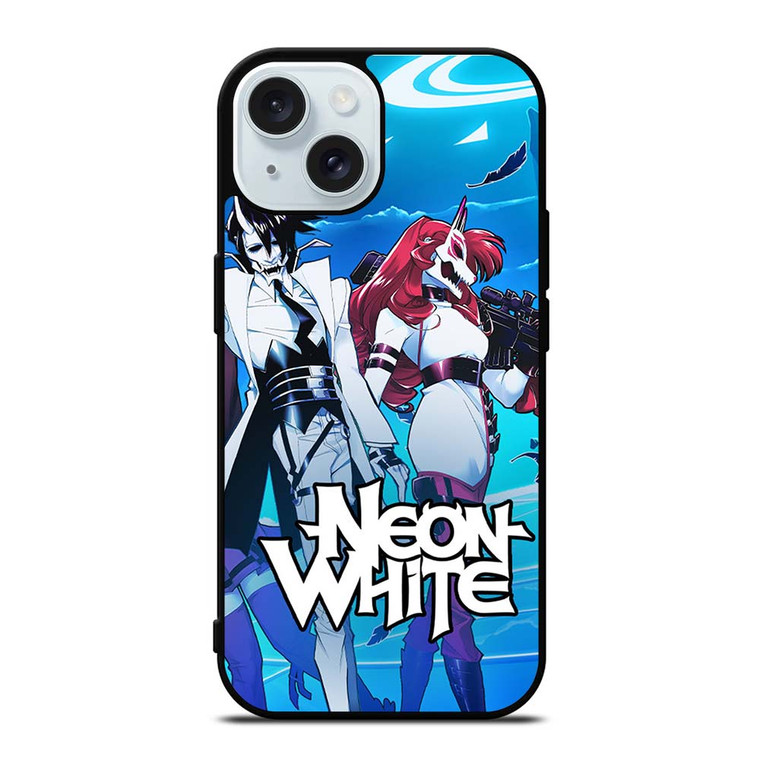 NEON WHITE GAMES iPhone 15  Case Cover