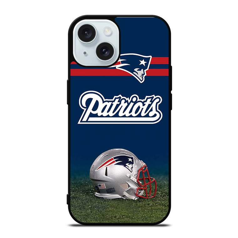NEW ENGLAND PATRIOTS HELMET LOGO iPhone 15  Case Cover