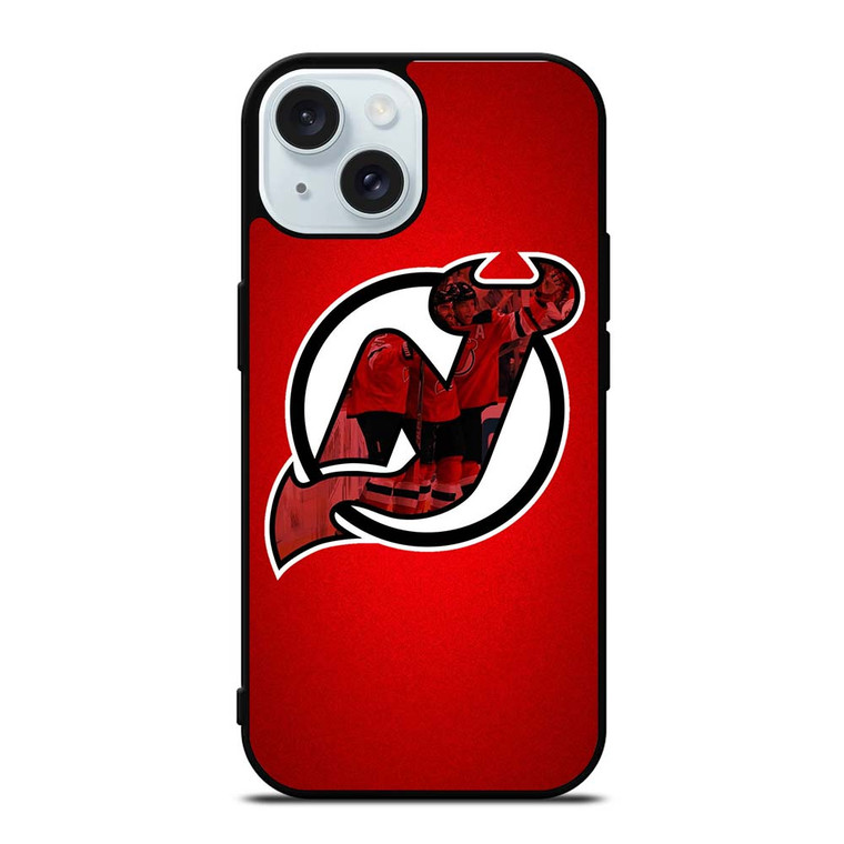 NEW JERSEY DEVILS SYMBOL iPhone 15  Case Cover NEW JERSEY DEVILS SYMBOL iPhone 15  Case Cover