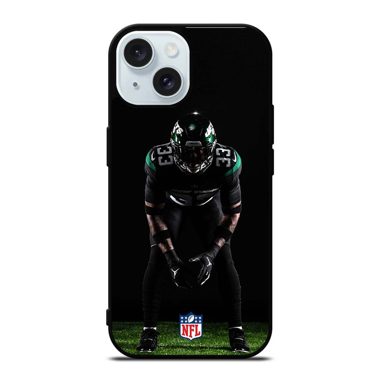 NEW YORK JETS JAMAL ADAMS iPhone 15  Case Cover