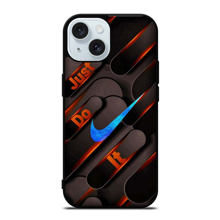 NIKE JUST DO IT EMBLEM iPhone 15  Case Cover