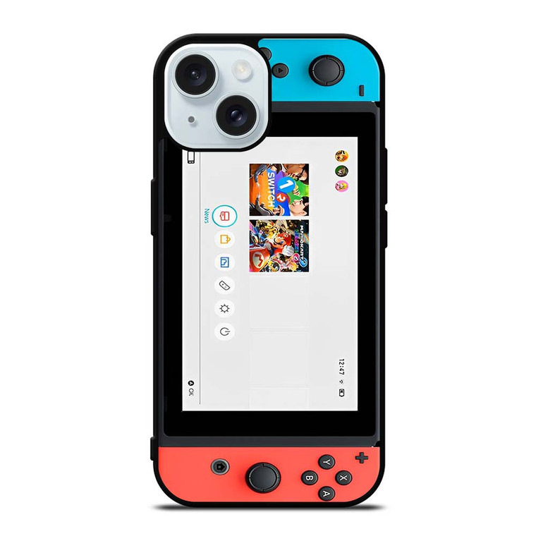 NINTENDO SWITCH GAME BOY iPhone 15  Case Cover