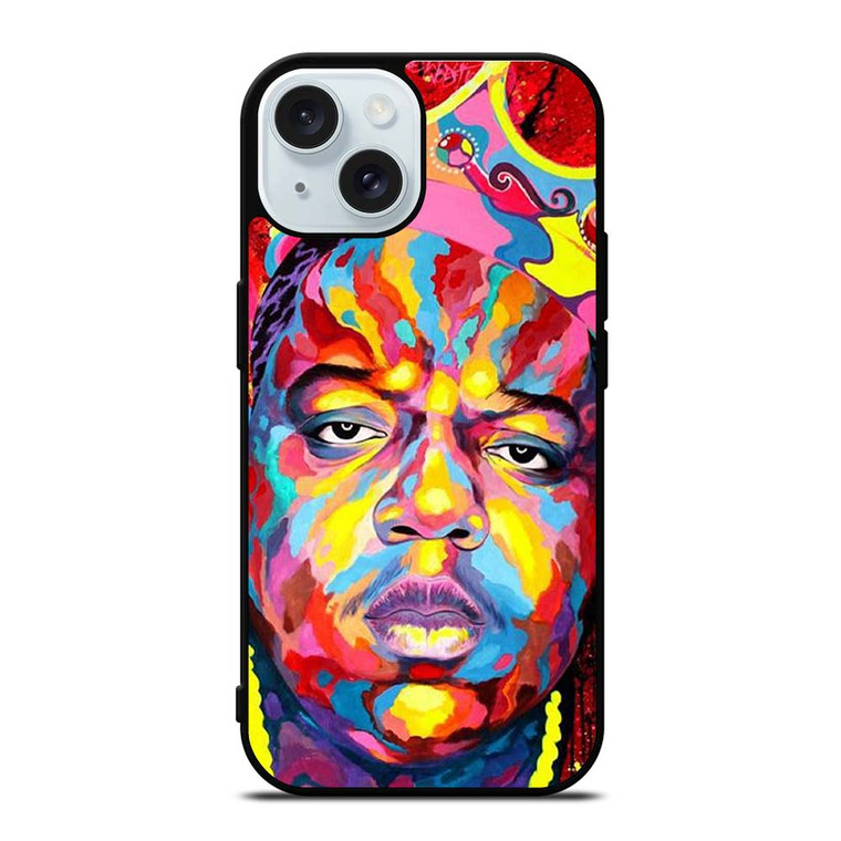 NOTORIOUS BIG ART iPhone 15  Case Cover
