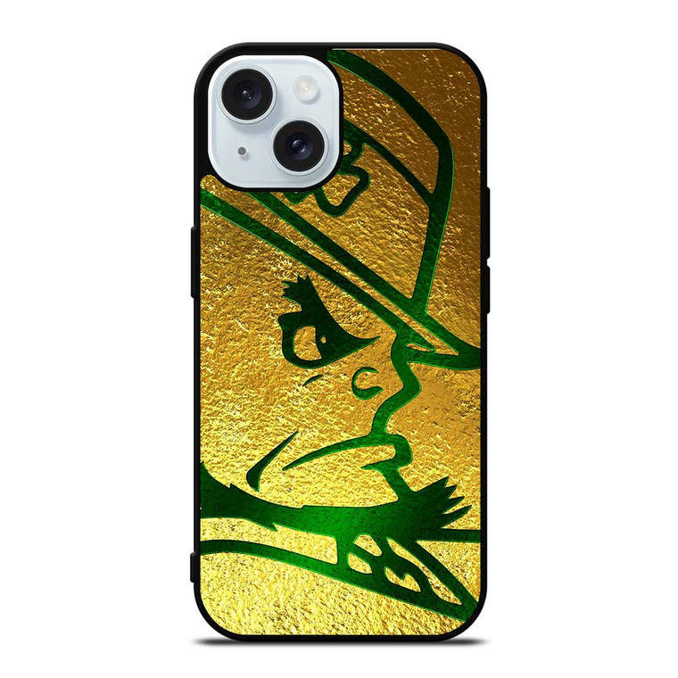 NOTRE DAME IRISH GOLD FACE iPhone 15  Case Cover