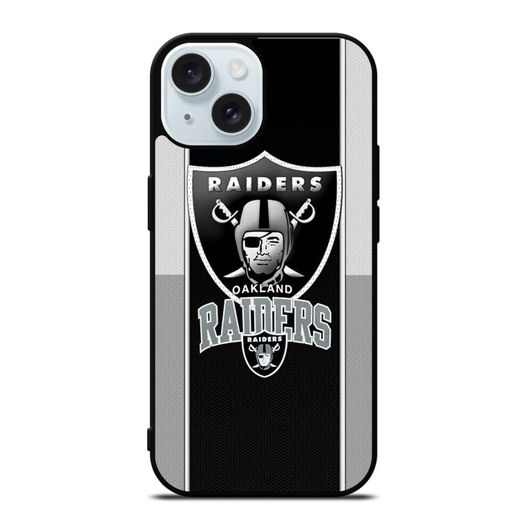 OAKLAND RAIDERS NFL  iPhone 15  Case Cover OAKLAND RAIDERS NFL  iPhone 15  Case Cover
