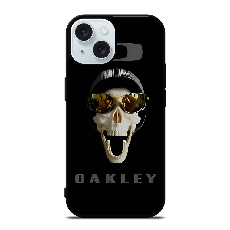 OAKLEY SUNGLASSES SKULL iPhone 15  Case Cover OAKLEY SUNGLASSES SKULL iPhone 15  Case Cover