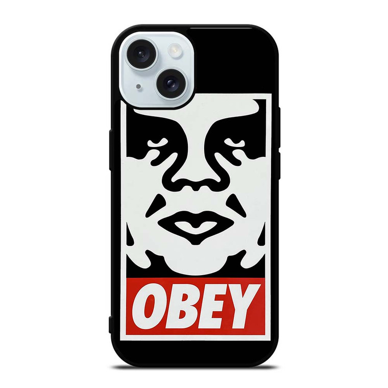OBEY CLOTHING ICON iPhone 15  Case Cover OBEY CLOTHING ICON iPhone 15  Case Cover