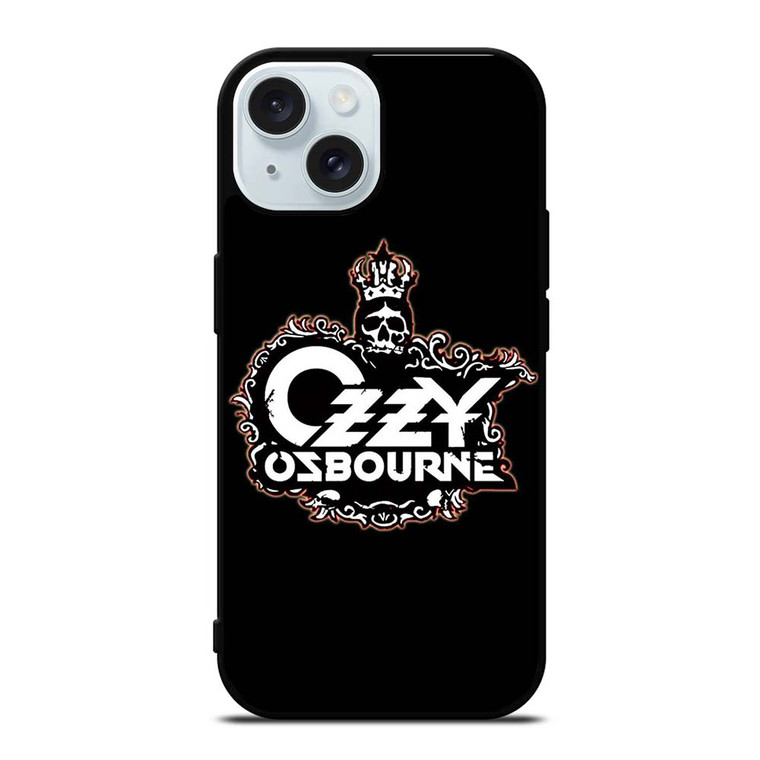 OZZY OSBOURNE SINGER LOGO iPhone 15  Case Cover OZZY OSBOURNE SINGER LOGO iPhone 15  Case Cover
