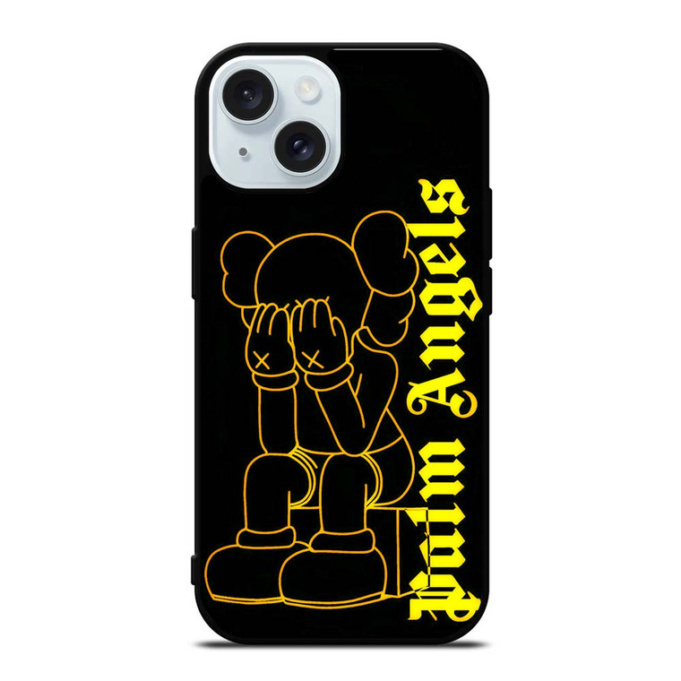 PALM ANGELS X KAWS  iPhone 15  Case Cover