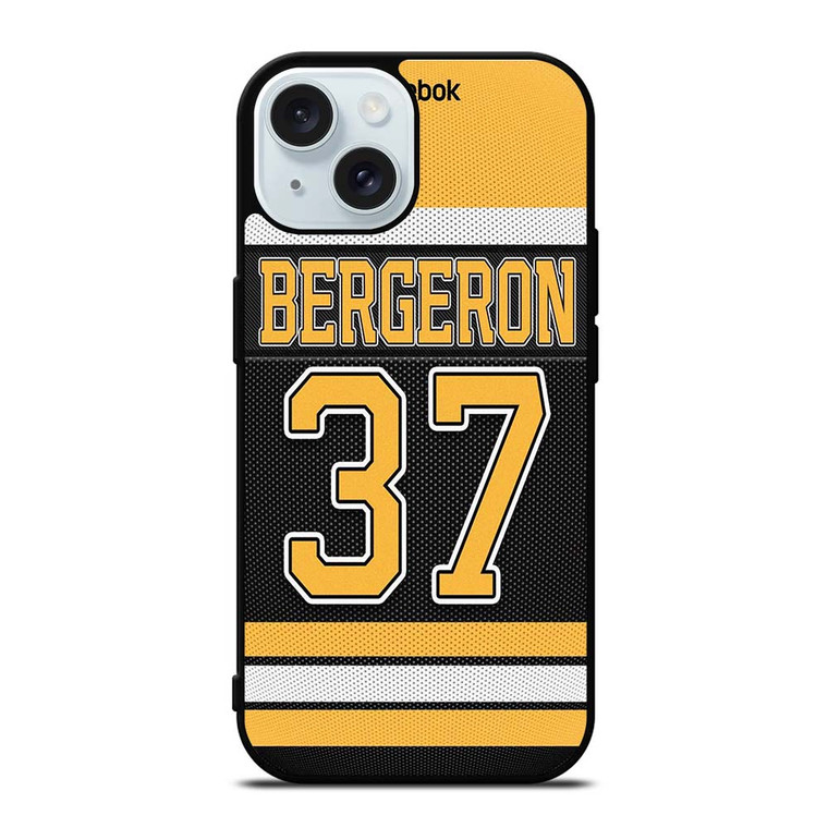 PATRICE BERGERON BOSTON BRUINS NHL iPhone 15  Case Cover