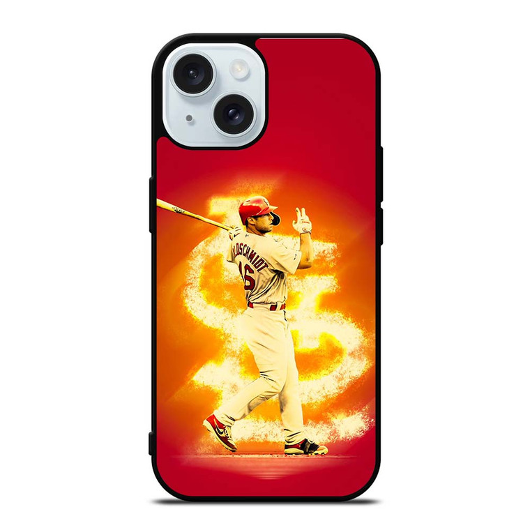 PAUL GOLDSCHMIDT SAINT LOUIS CARDINALS iPhone 15  Case Cover PAUL GOLDSCHMIDT SAINT LOUIS CARDINALS iPhone 15  Case Cover