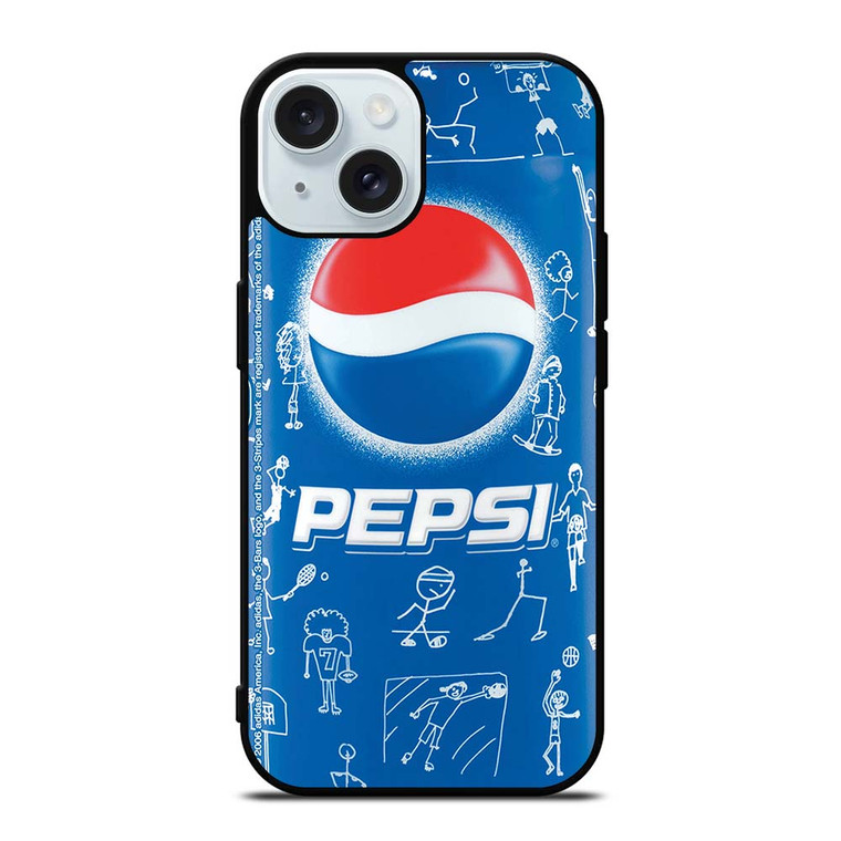 PEPSI SOFT DRINK iPhone 15  Case Cover