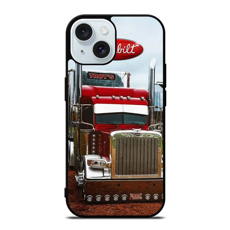 PETERBILT TRUCK  iPhone 15  Case Cover PETERBILT TRUCK  iPhone 15  Case Cover
