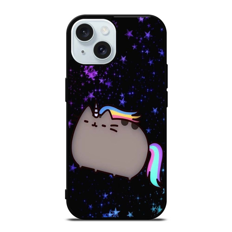PUSHEEN THE CAT UNICORN iPhone 15  Case Cover