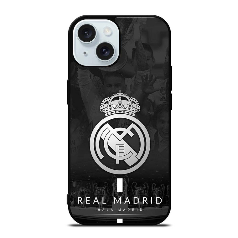 REAL MADRID SOCCER LOGO iPhone 15  Case Cover