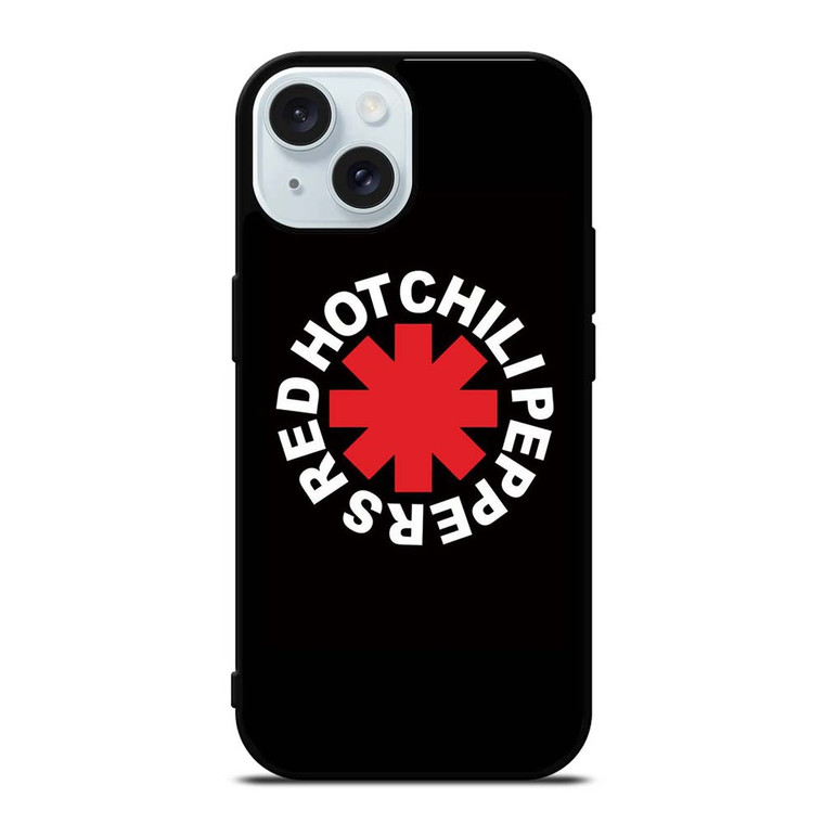 RED HOT CHILI PEPPERS LOGO iPhone 15  Case Cover