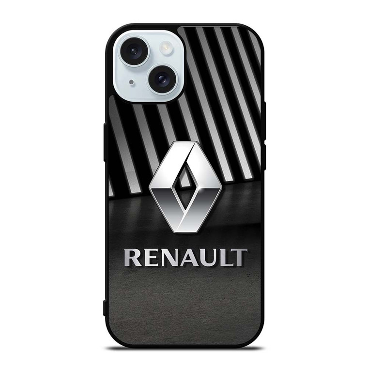 RENAULT CAR METAL LOGO iPhone 15  Case Cover