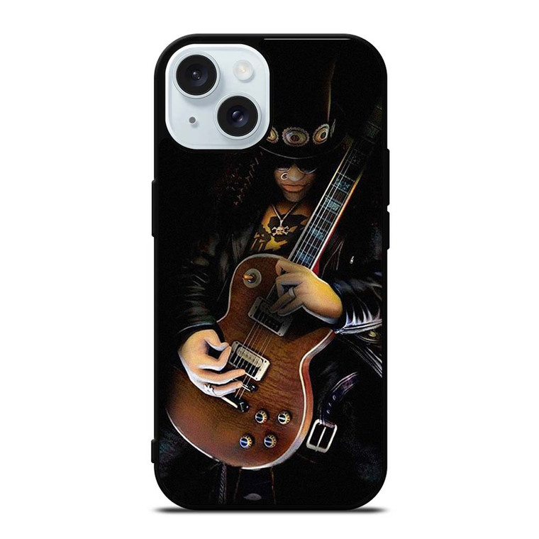SLASH HUDSON GUNS N ROSES 2 iPhone 15  Case Cover